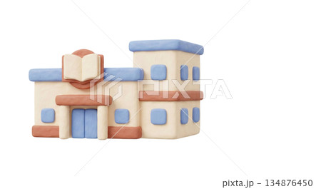 Library building (図書館_学校) 134876450