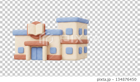 Library building (図書館_学校) 134876450