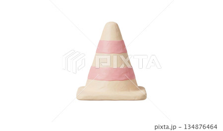Construction cone (カラーコーン) 134876464