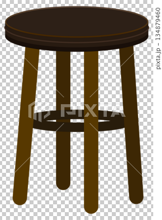 Antique fantasy chair illustration Antique fantasy chair illustration 134879460