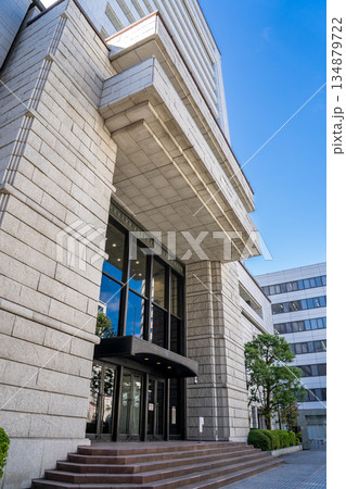 日本橋兜町 東京証券取引所(東証の株式市場)本館 証券取引発祥の地 日本橋兜町 東京証券取引所(東証の株式市場)本館 証券取引発祥の地 134879722