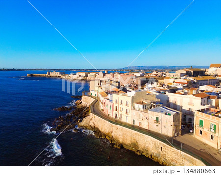Syracuse old town, Sicily Italy Syracuse old town, Sicily Italy 134880663