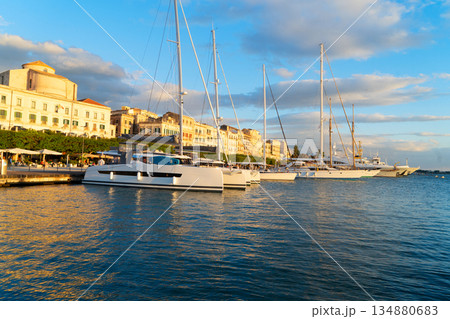 Syracuse old town, Sicily Italy 134880683