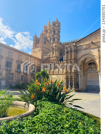 Palermo old town, Sicily Italy 134880701