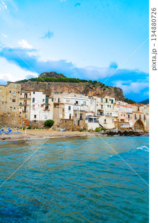 Cefalu old town, Sicily Italy 134880726
