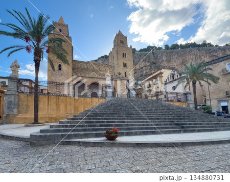 Cefalu old town, Sicily Italy 134880731