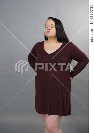 Woman having loins pain ache Woman having loins pain ache 134880739