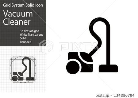 掃除機・ハウスクリーニングのアイコン 134880794