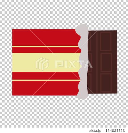 ブラックチョコレート 134885528