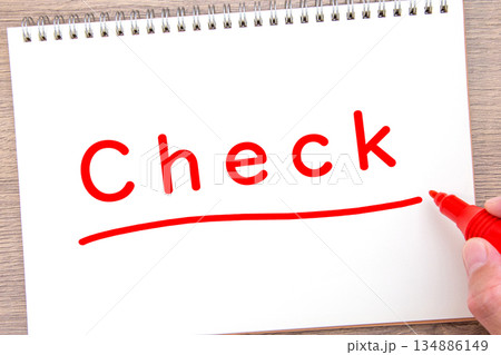 check　チェック 134886149