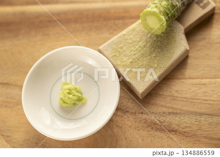 本わさびと鮫皮おろし 本わさびと鮫皮おろし 134886559