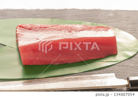 本マグロ赤身柵 本マグロ赤身柵 134887054