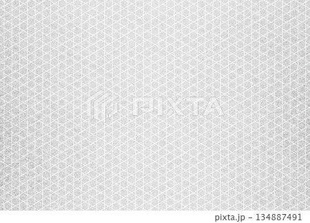キラキラ輝く繊細な銀色の模様に籠目柄を重ねた背景画像6 キラキラ輝く繊細な銀色の模様に籠目柄を重ねた背景画像6 134887491