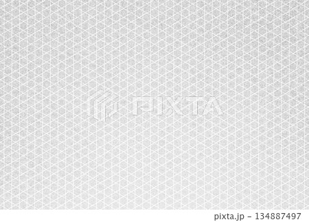 キラキラ輝く繊細な銀色の模様に籠目柄を重ねた背景画像12 キラキラ輝く繊細な銀色の模様に籠目柄を重ねた背景画像12 134887497