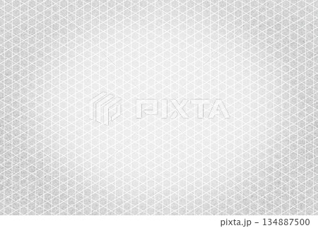 キラキラ輝く繊細な銀色の模様に籠目柄を重ねた背景画像15 134887500