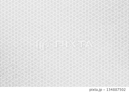キラキラ輝く繊細な銀色の模様に籠目柄を重ねた背景画像17 キラキラ輝く繊細な銀色の模様に籠目柄を重ねた背景画像17 134887502