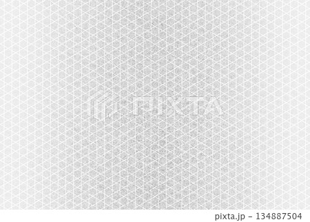 キラキラ輝く繊細な銀色の模様に籠目柄を重ねた背景画像19 134887504