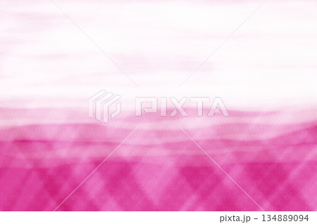 イラスト素材: 抽象画ピンク背景（横） 134889094