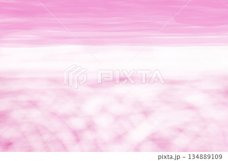 イラスト素材: 抽象画ピンク背景（横） 134889109