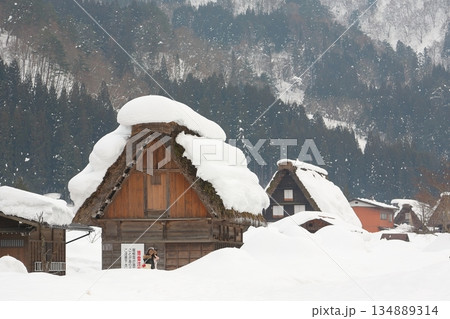 白川郷荻町合掌集落【岐阜県大野郡白川村】 134889314