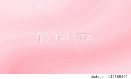 柔らかなピンクグラデーションの抽象背景 134889805