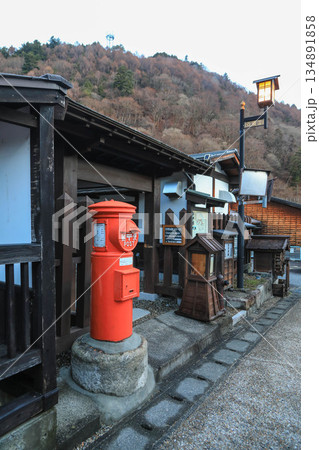 中山道福島宿の町並み 134891858