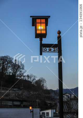 中山道福島宿の町並み 中山道福島宿の町並み 134891866