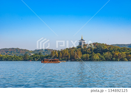 世界遺産「杭州西湖の文化的景観」　中国・浙江省 134892125