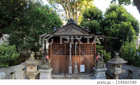 東京都品川区東大井1丁目 鮫洲八幡神社の出世稲荷 134892590