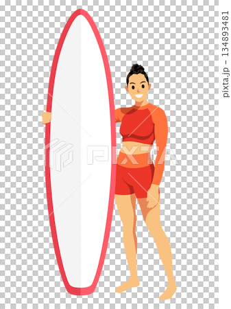 サーフィン 134893481