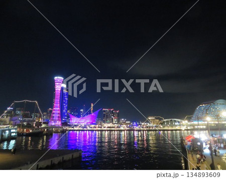 ポートタワー 夜景 ポートタワー 夜景 134893609