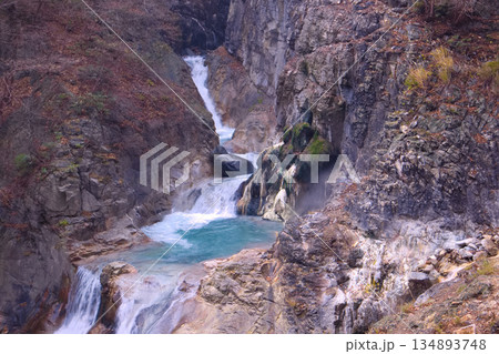 日光市　湯沢噴泉塔（国天然記念物） 134893748