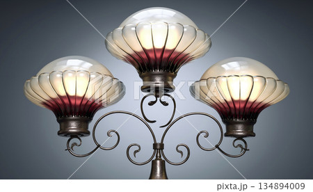 アールヌーボーの茸 フランスのガラス工芸 134894009