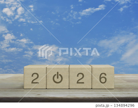 Happy new year 2026 success concept Happy new year 2026 success concept 134894296