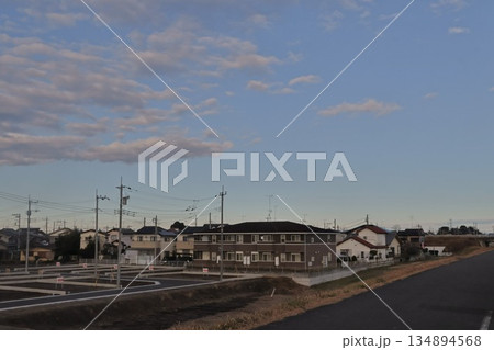 元日の庄和の住宅地 134894568