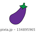 ナスのアイコン 134895965