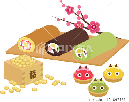 節分スイーツ 134897521