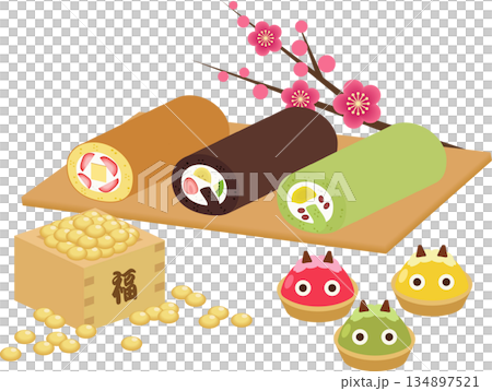 節分スイーツ 134897521