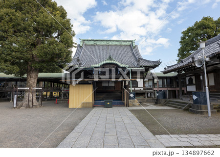 柴又帝釈天の本殿　東京都葛飾区 134897662
