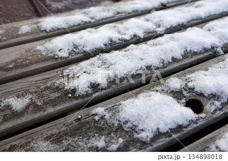 すのこ、木材、排水溝、屋根、木、積雪、雨水、板、住宅、建物、屋上、雨、雪、冬、積雪、スノコ、家、家屋 すのこ、木材、排水溝、屋根、木、積雪、雨水、板、住宅、建物、屋上、雨、雪、冬、積雪、スノコ、家、家屋 134898018