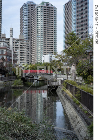 月島の夕景　東京都中央区 134900142