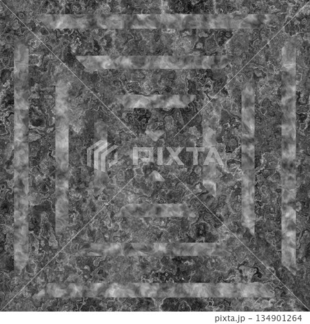 Rustic metal vent floor for drainage purpose and is flush with the floor's surface. 134901264