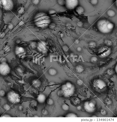 Bacteria under microscope. Seamless pattern. High resolution photo 134901474