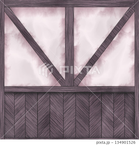 Vintage window frame in country house or cabin. Hi-res (8000x8000) texture. Vintage window frame in country house or cabin. Hi-res (8000x8000) texture. 134901526