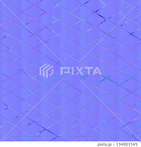 Normal map texture of vintage window frame in country house or cabin. Hi-res (8000x8000) texture. 134901545