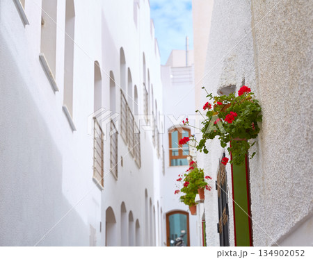 Mojacar Almeria white Mediterranean village Spain Mojacar Almeria white Mediterranean village Spain 134902052