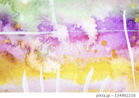 Abstract fllowing paint and pencil scribble lines splashes vibrant art background Abstract fllowing paint and pencil scribble lines splashes vibrant art background 134902210
