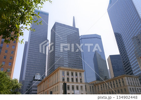 Dallas downtown city urban bulidings view 134902448