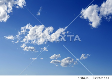 blue sunny day sky with clouds blue sunny day sky with clouds 134903333