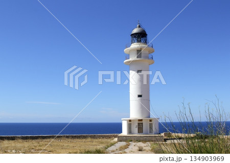 Barbaria lighthouse formentera Balearic islands 134903969